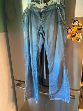 Buffalo David Bitton Light Blue Washed Denim Jeans Rare!!! Size 32